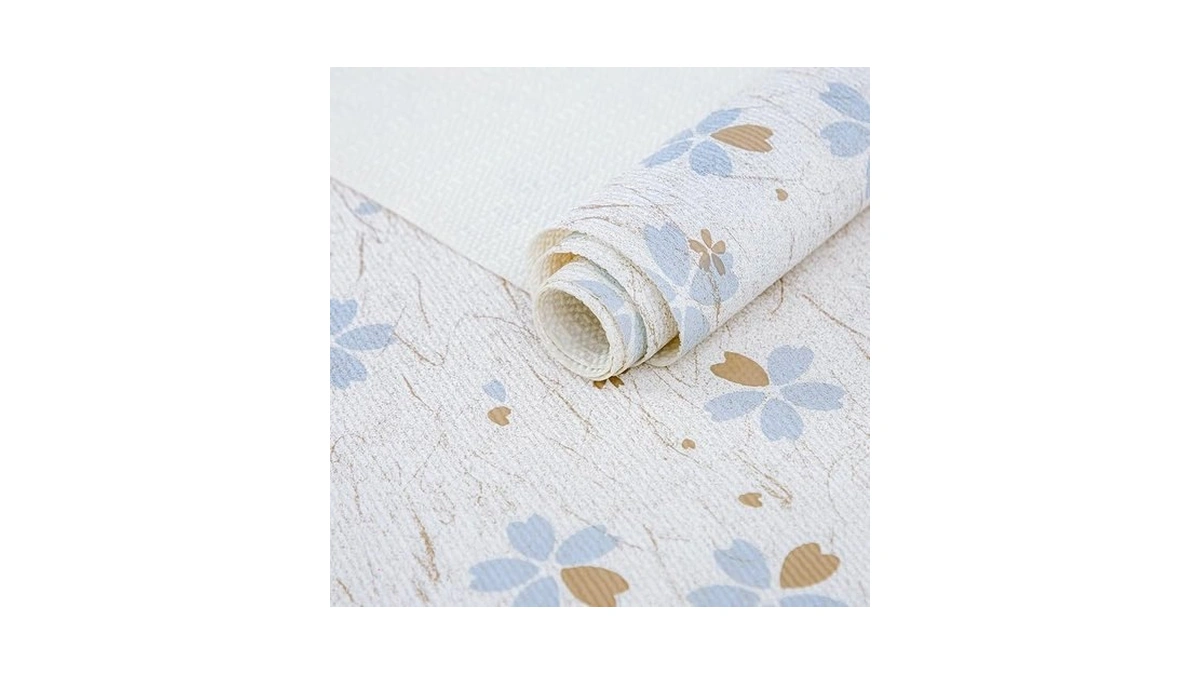 Shelf Liner Non Adhesive, 12 Inch X 10 Feet Cabinet