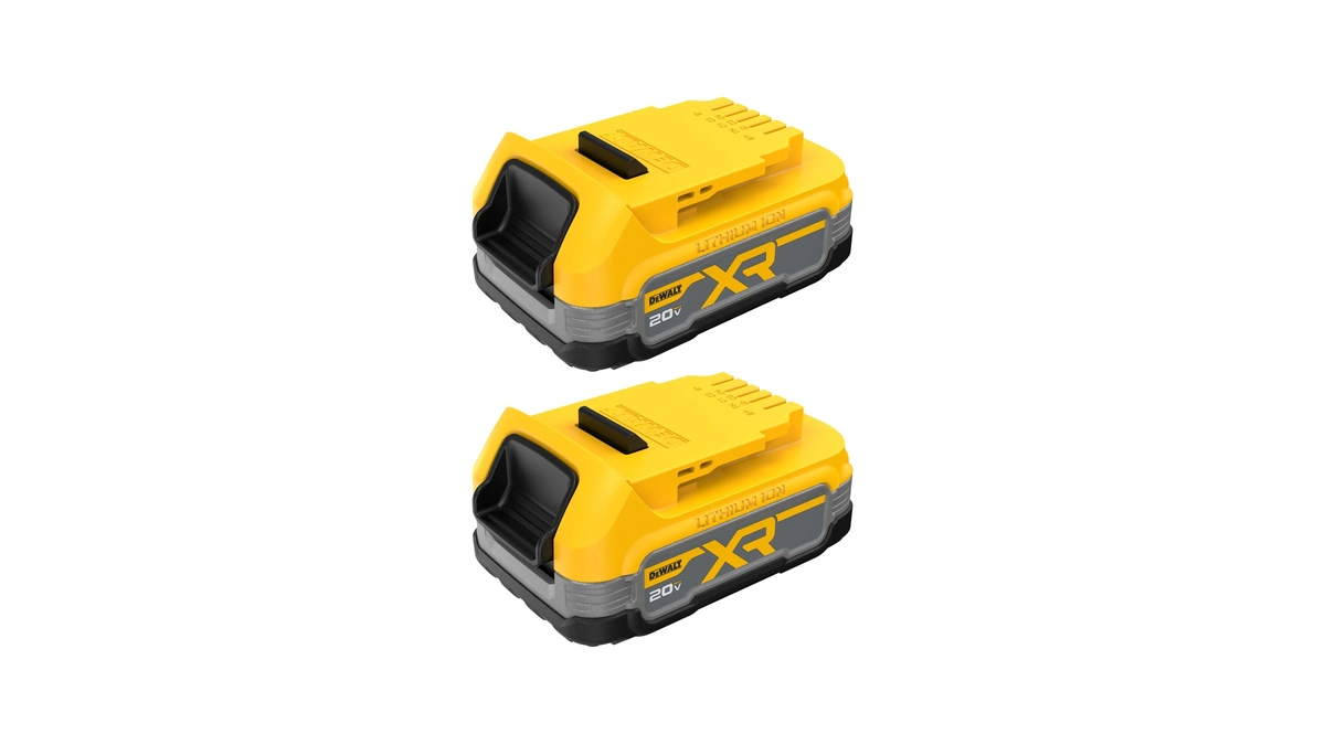 Dewalt 20v Max Powerstack Lithium Ion Battery 2 Pack (dcbp034-2)