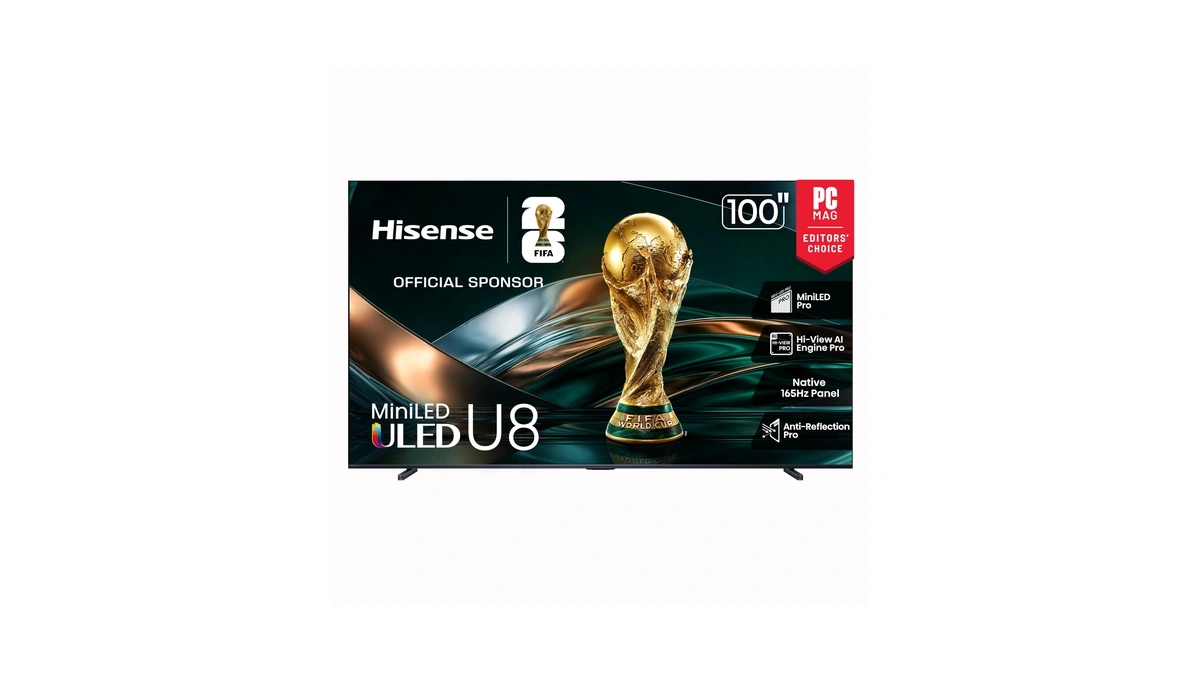 Hisense 100" U8 Series Uled Mini-led 4k Uhd Smart Google