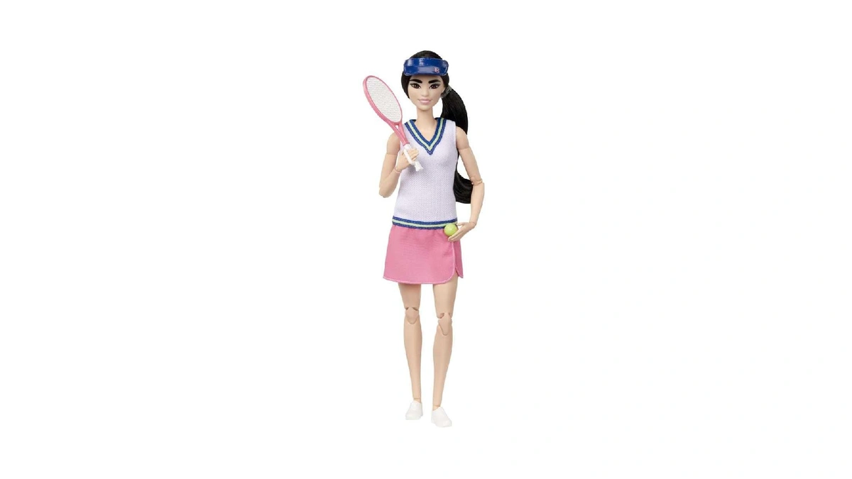 Barbie Doll & Accessories, Career Tennis Player Doll With Racket