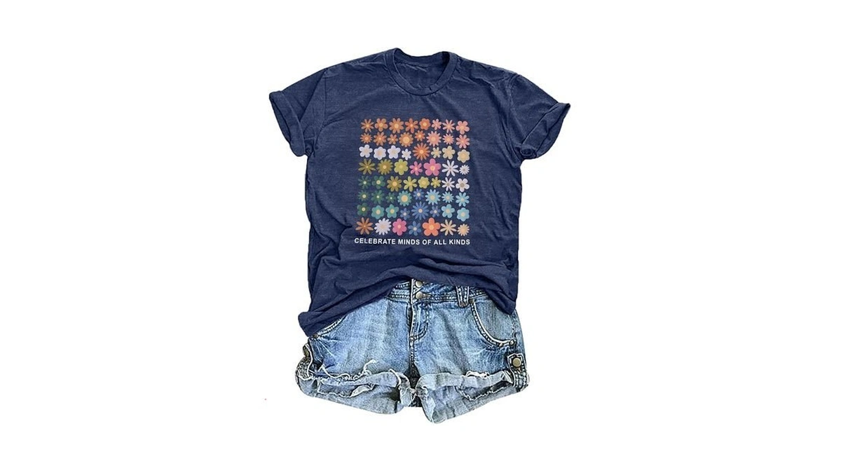 Celebrate Minds Of All Kinds Shirt Women Autism Awareness T