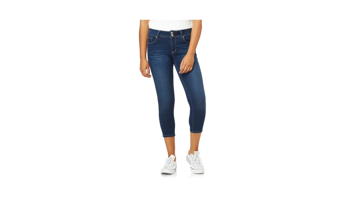 Wallflower Jeans For Women Ultra Crop 23.5” Inseam Mid-rise​​ Insta