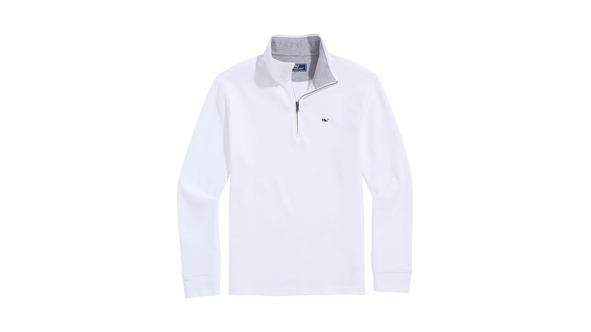 Vineyard Vines Solid Saltwater Quarter-zip
