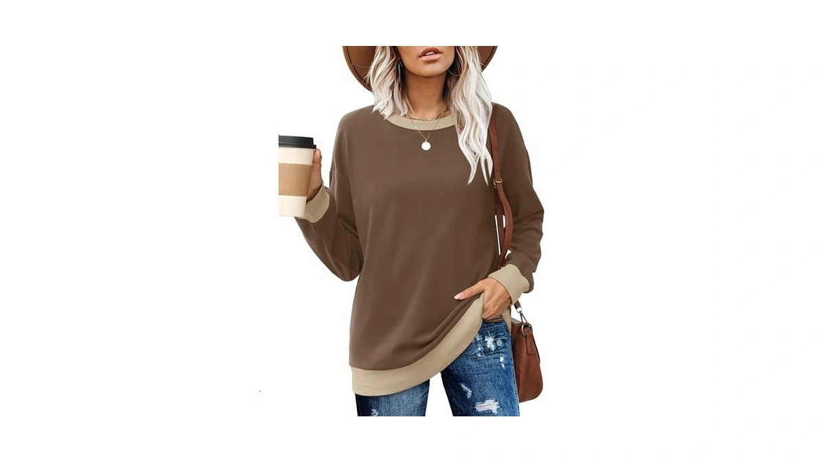 Besshopie Fall Sweaters For Women 2025 Trendy Long Sleeve Tunic