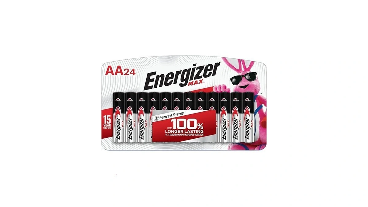 Energizer Aa Batteries, Max Double Aa Battery Alkaline, 24 Count