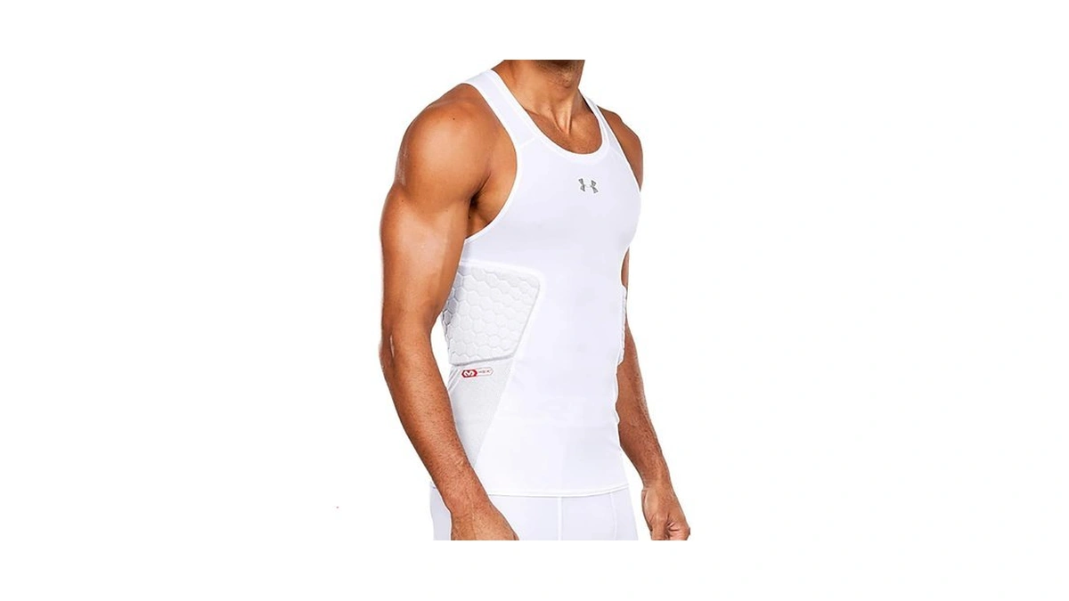 Under Armour Gameday 3-pad Tank Bball, 3x-large, White