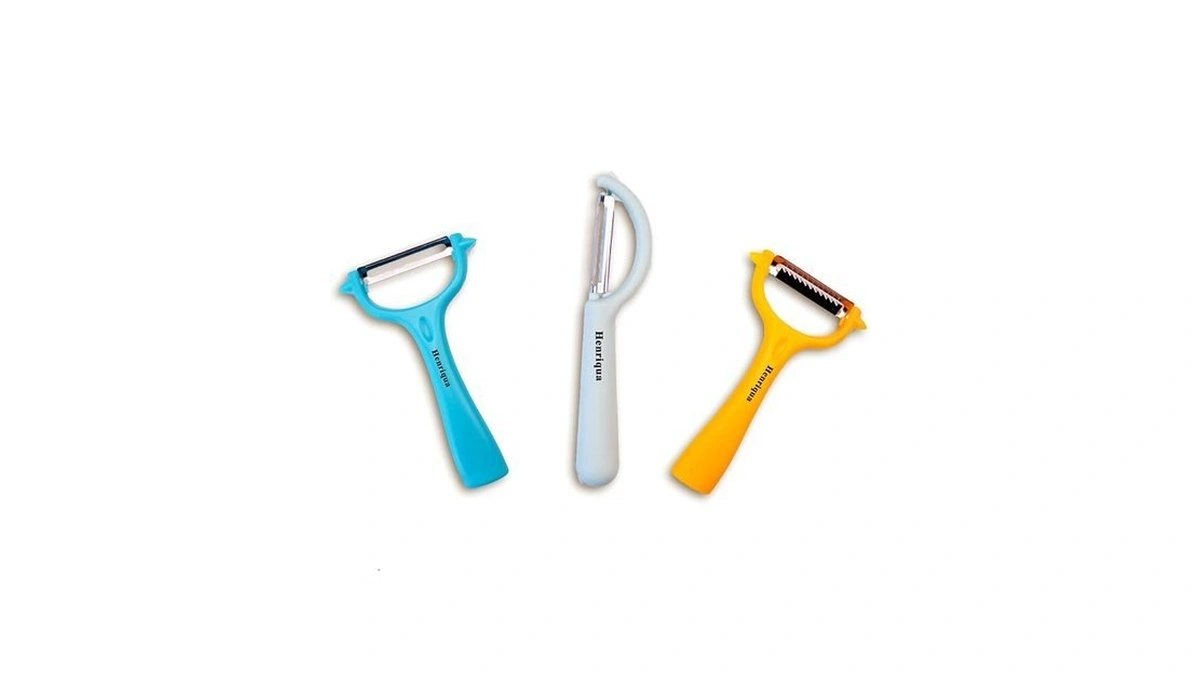 Vegetable Potato Peelers 3 Piece Set, Carrot Peeler, Stainless Steel