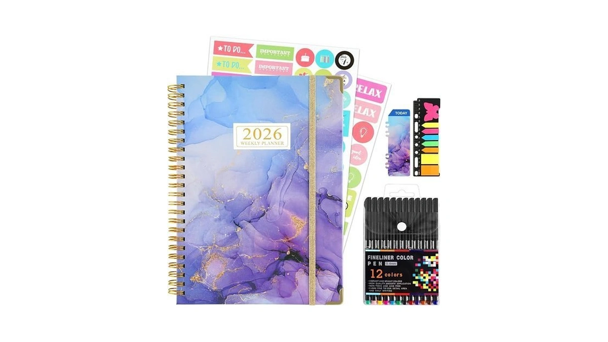 2026 Planner, Daily Weekly Monthly Planner With Tabs, 2026 Monthly