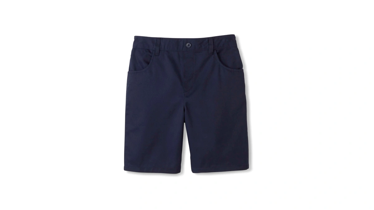 French Toast Girls Pull-on Twill Short Navy