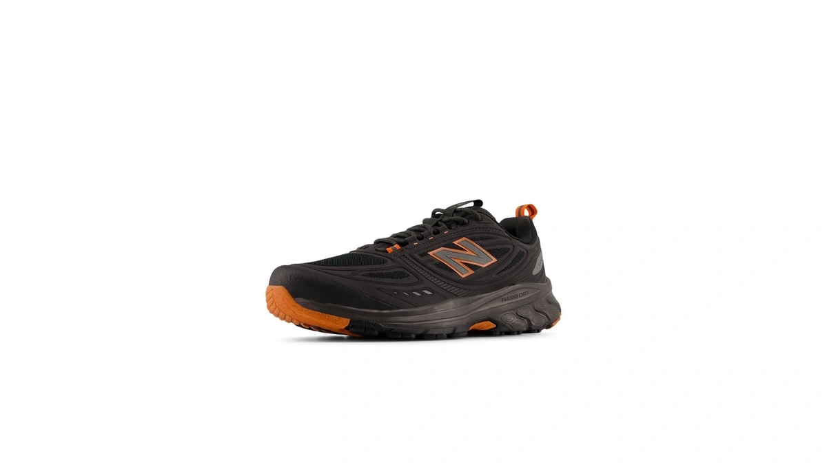 New Balance Men's 410 V9 Trail Running Shoe, Faded Black/team