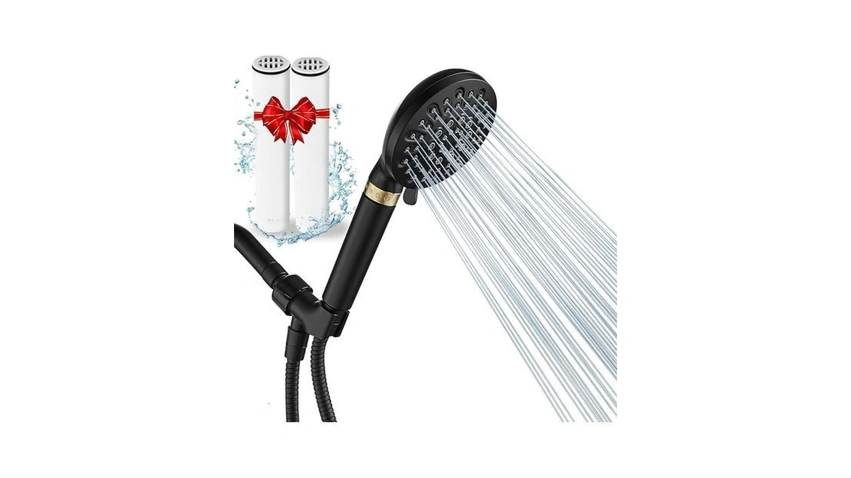 Shower Head With Handheld 6 Settings High Pressure Shower Head