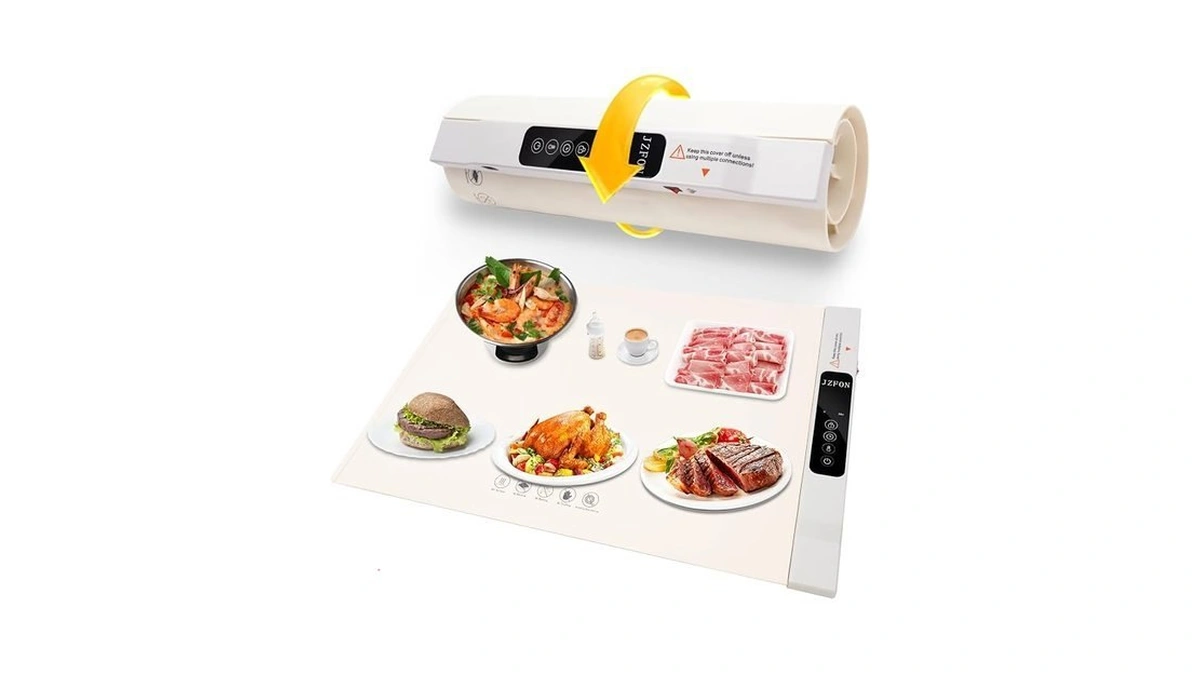 Food Warming Mat-roll Up Food Warmer With Fast & Even