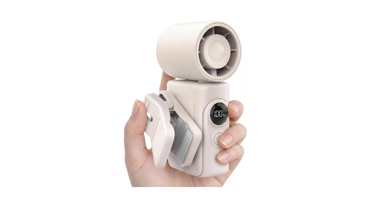 Handheld Fan Portable Handheld/clip-on Dual Mode Travel Essentials