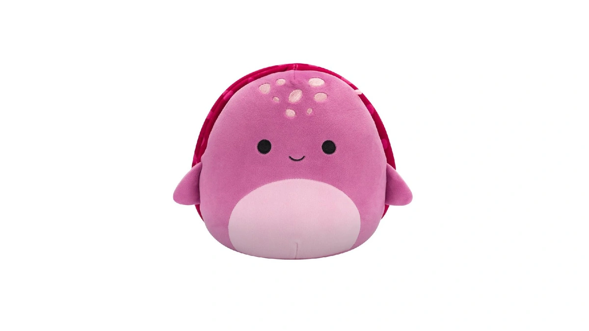 Squishmallows Original 8in Tudor The Maroon Leatherback Turtle – Official
