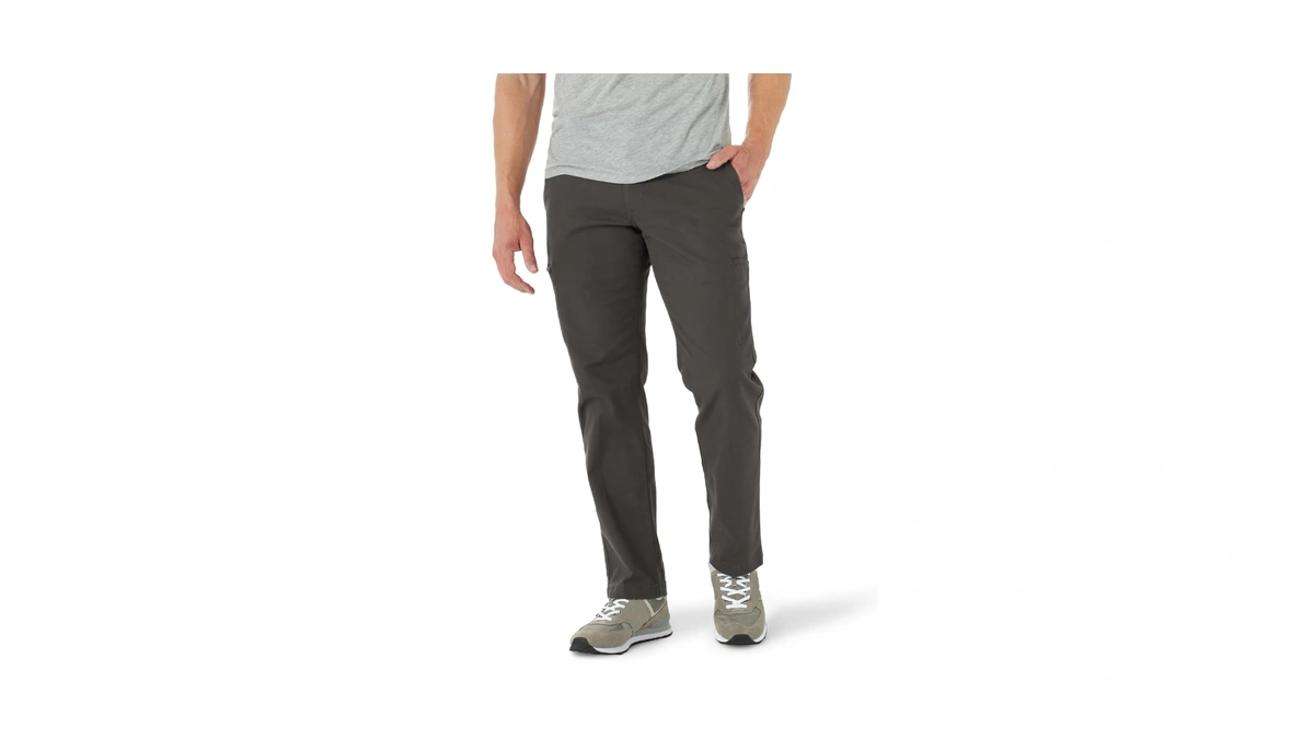 Lee Men's Extreme Motion Canvas Cargo Pant Shadow 40w X