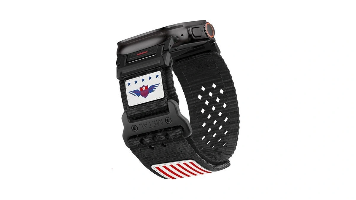 Rugged Nylon Band For Apple Watch Ultra 3/2/1 Series 11