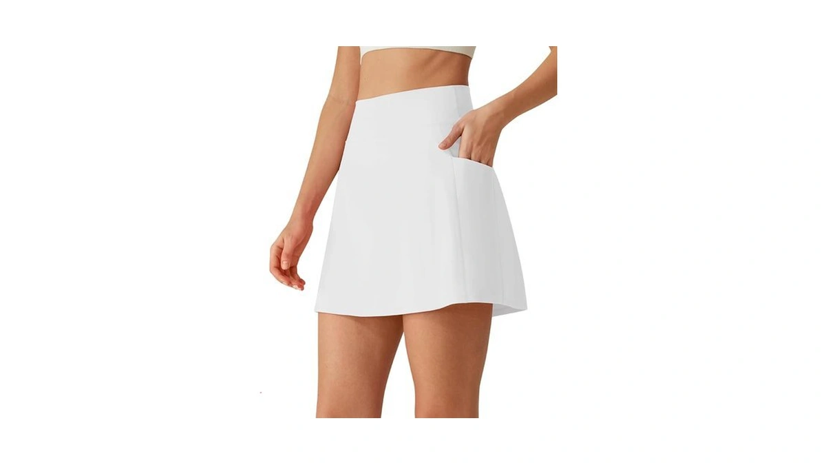 G4free Athletic Skirts For Women High Waisted A Line Golf