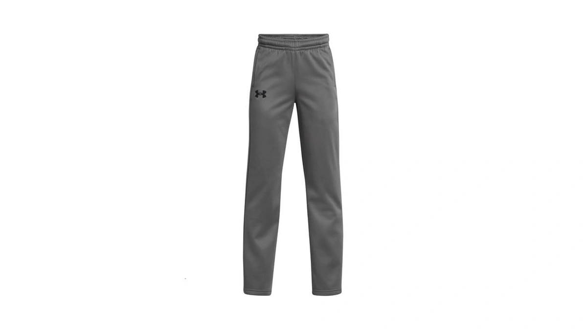 Under Armour Boys' Armour Fleece Straight Leg Pants, (025) Castlerock