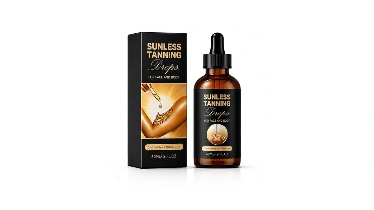 Self Tanner – Sunless Tanning Drops For Face & Body