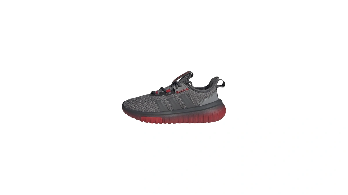 Adidas Unisex-kids Kaptir 4.0, Grey/grey/better Scarlet, 7