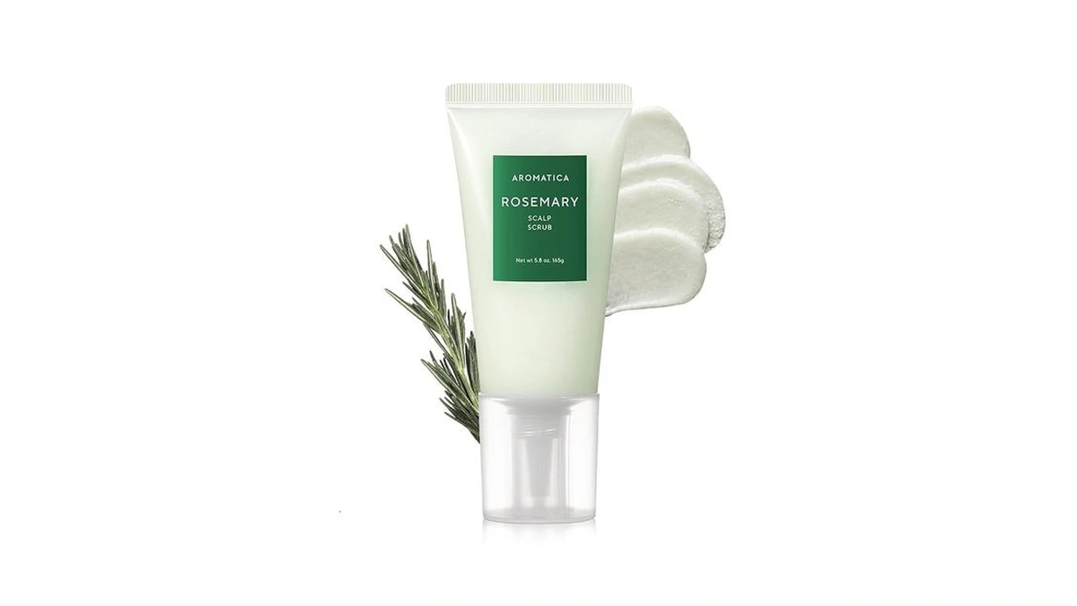 Aromatica Rosemary Scalp Scrub 5.82oz / 165g, Scalp Treatment, Scalp