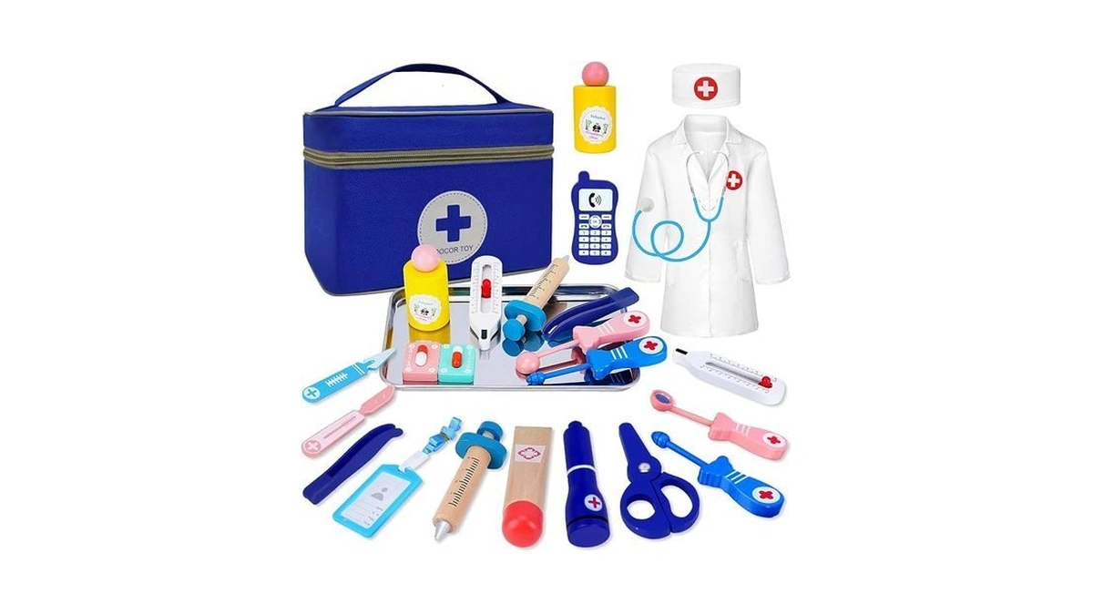 Cosily Doctor Kit For Kids, Doctor Kit For Toddlers 3-5