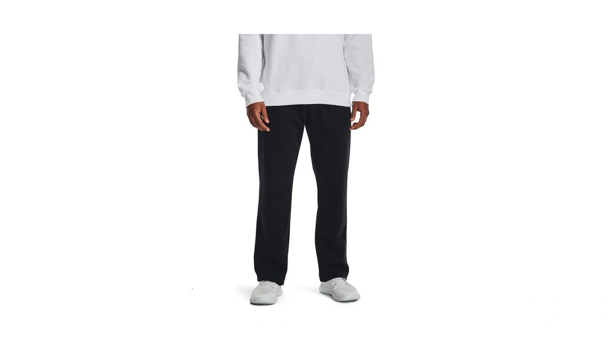 Under Armour Men's Rival Fleece Pants, (001) Black / /