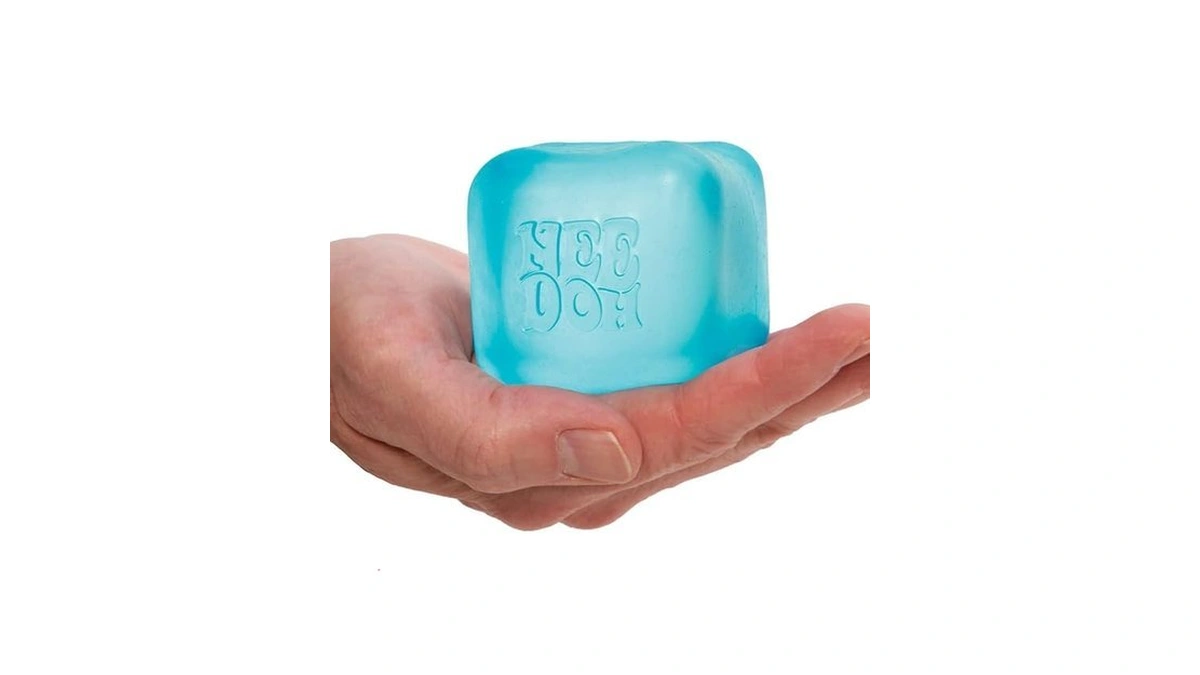 Schylling Needoh Nice Cube - Sensory Squeeze Toy With Super