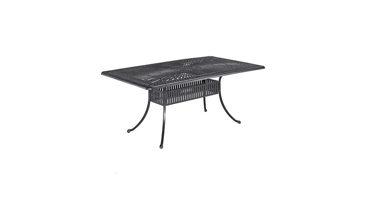 Homestyles 6660-37 Outdoor Dining Table, 72", Grey