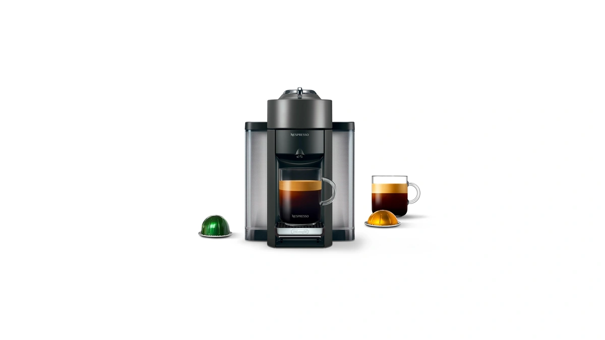 Nespresso Vertuo Coffee And Espresso Maker By De'longhi, Titan