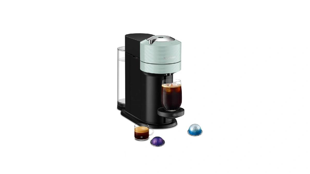Nespresso Vertuo Next Coffee And Espresso Maker By De'longhi, Jade