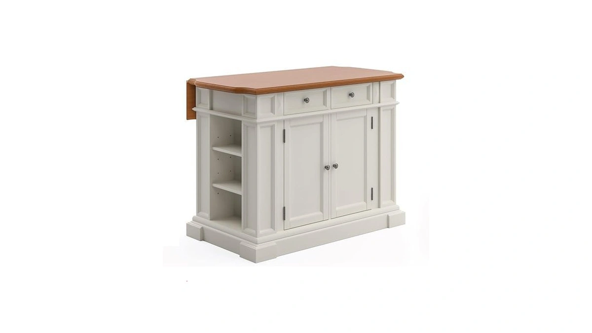 Homestyles Americana Off-white Kitchen Island