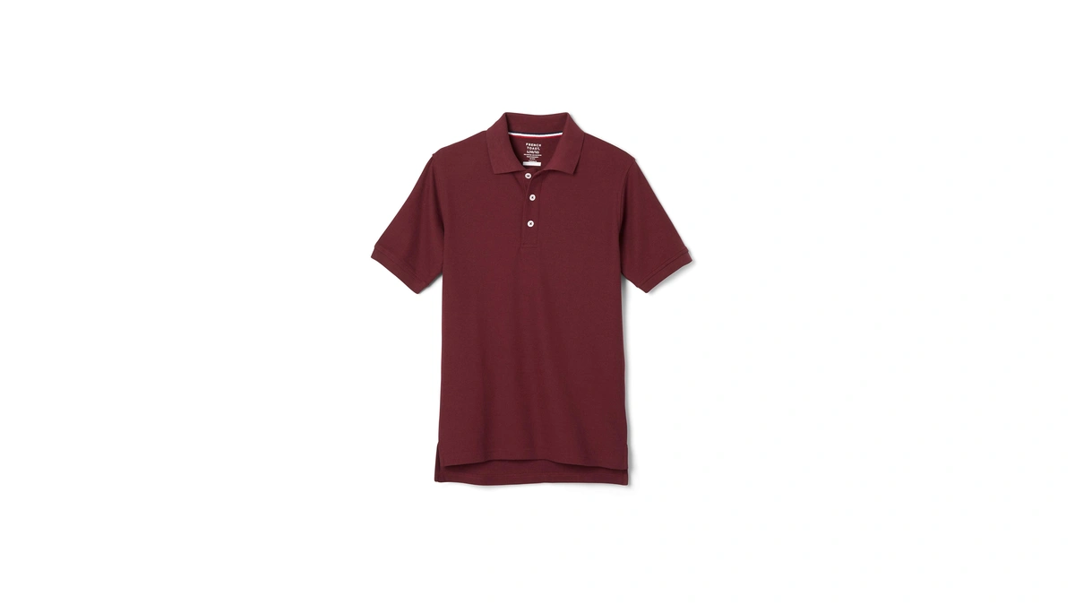 French Toast Unisex Kids Short Sleeve Pique (standard & Husky)