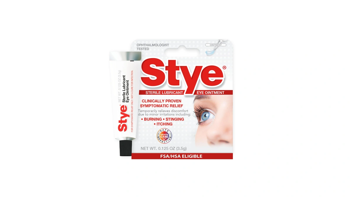 Stye Sterile Lubricant Eye Ointment, Opthalmologist Tested To Relieve Stinging,