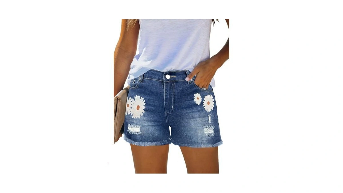 Mixshe Shorts For Women Jorts Pants Womens Linen Jeans For