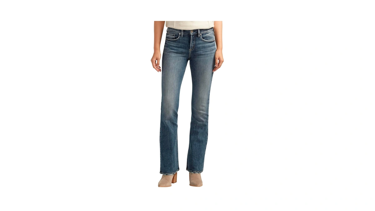 Silver Jeans Co. Suki Mid Rise Curvy Fit Bootcut Jeans