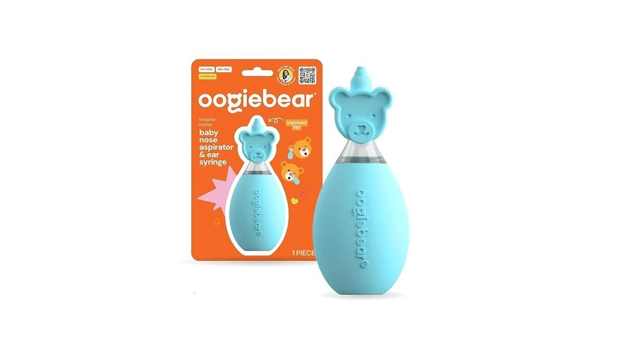 Oogiebear: Baby Nasal Aspirator - Safe Booger & Earwax Remover