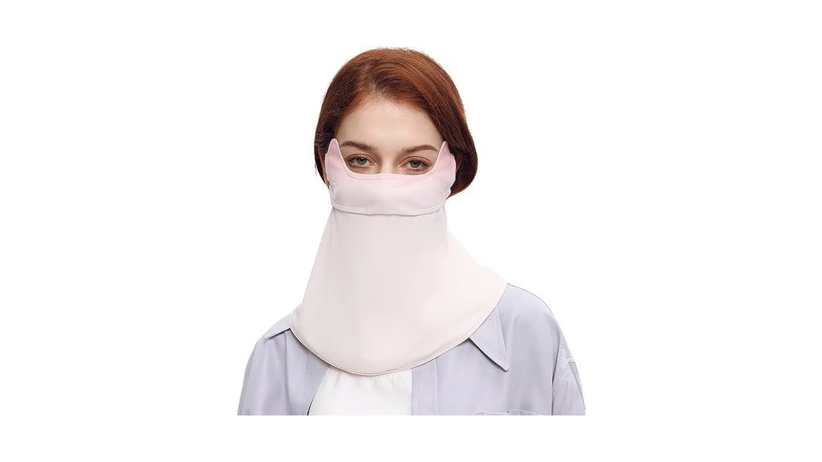 Sun Uv Face Mask Upf50+ Neck Gaiter Scarf Breathable Cooling