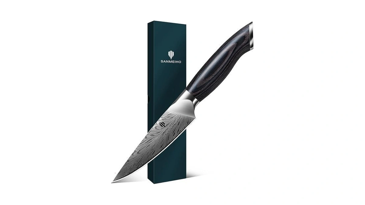 Sanmeiho Kitchen Paring Knife 4.5“ - Japanese Powder Steel 63