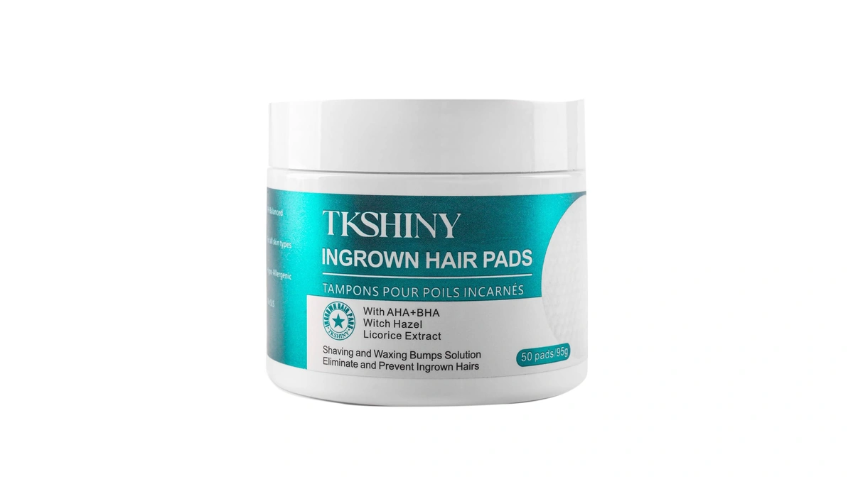 Tkshiny Ingrown Treatment Pads Ingrown Hair Wipes For Bikini Area,