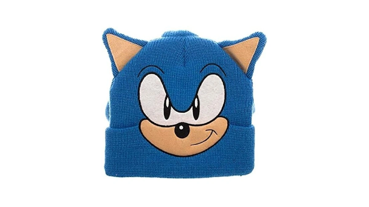 Bioworld Sonic The Hedgehog Youth Kids Costume Beanie Cap Hat