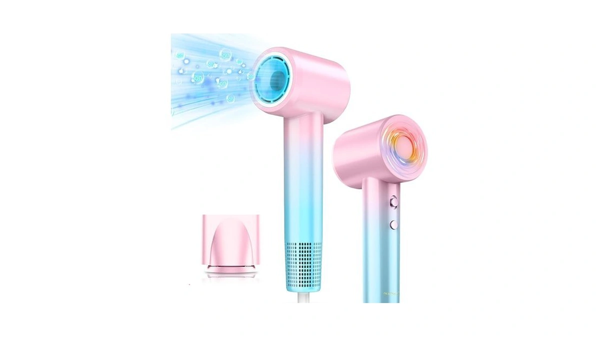 Dorisilk Ionic Hair Dryer 110,000 Rpm High Speed, Teen Girls