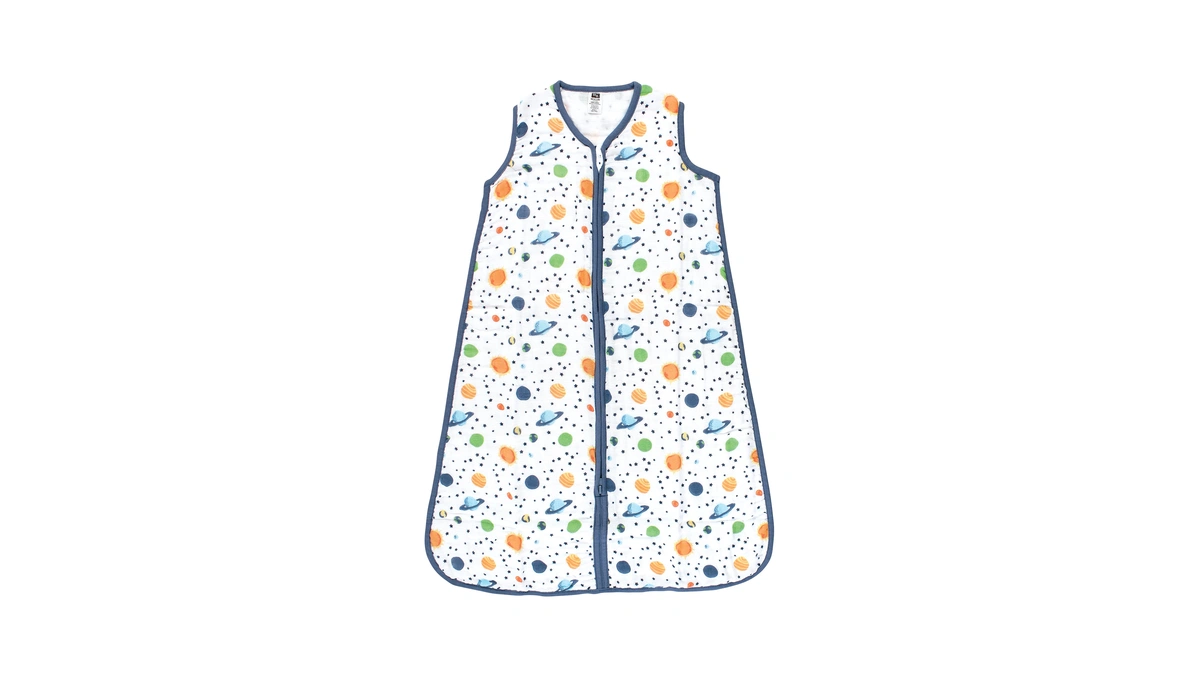 Hudson Baby Unisex Baby Muslin Cotton Sleeveless Wearable Sleeping Bag,