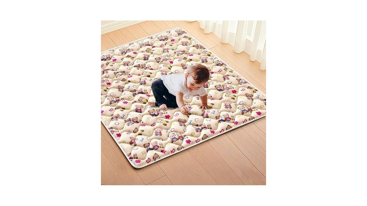 High-density Foam Baby Play Mat, 47x47 Inches Thicken One-piece Comfortable