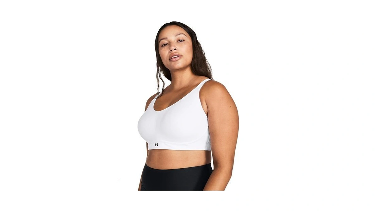 Under Armour Womens Infinity Low Impact Sports Bra, (100) White