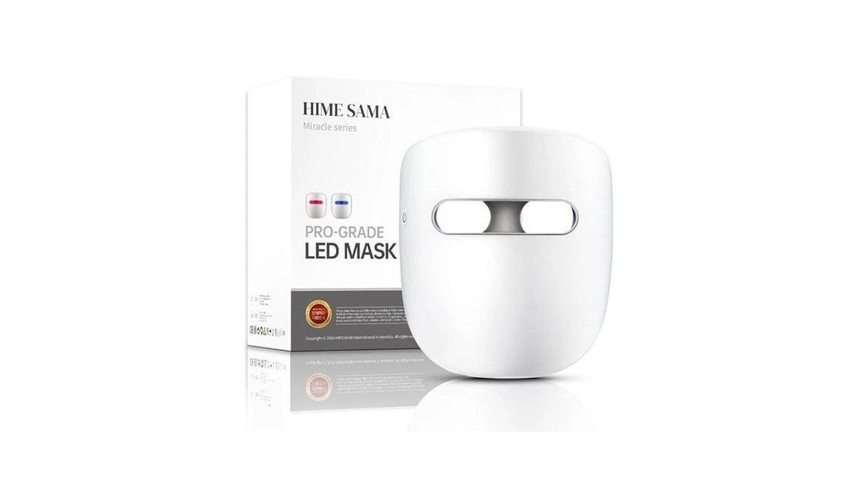 Hime Sama Led Face Mask, Red Light Mask For Face,