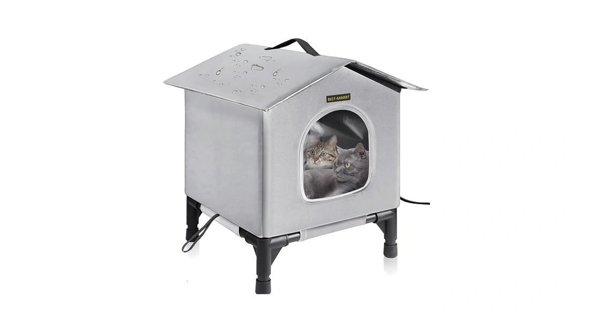 Rest-eazzzy Cat House For Indoor And Outdoor Cats In Winter,