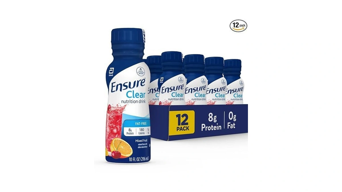 Ensure Clear Mixed Fruit Nutritional Drink | 8g Protein, 15