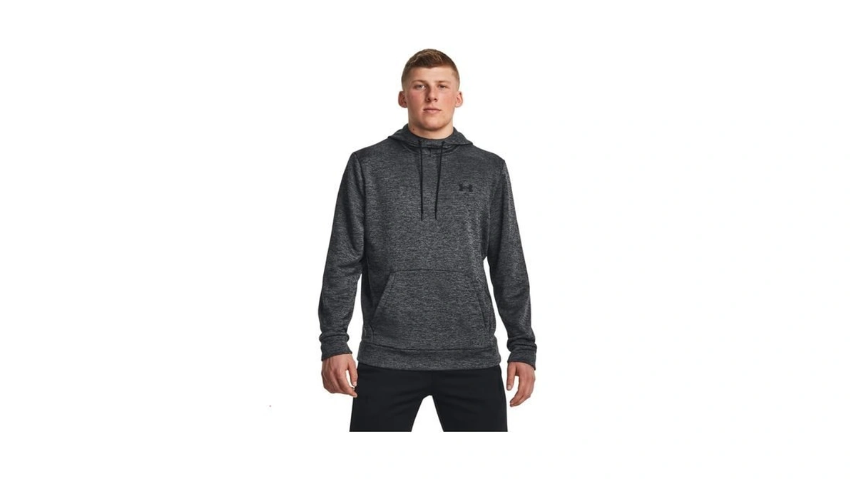 Under Armour Men's Armourfleece Twist Hoodie, (001) Black / /