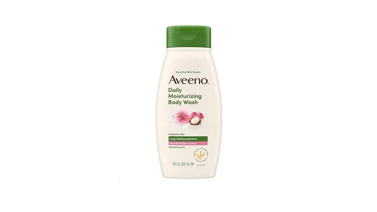 Aveeno Daily Moisturizing Body Wash With A Shea Butter Berry